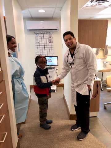 Dr Perez and Patient